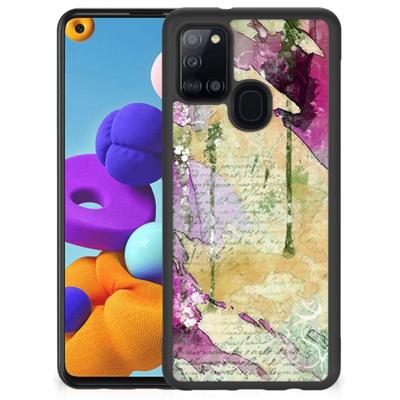 Case Samsung Galaxy A21s Letter Painting Case Samsung Galaxy A21s Letter Painting