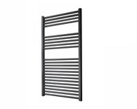 Sanicare Design Radiator - 111.8x60cm - 730W - recht - mat zwart HRA 601118A - thumbnail