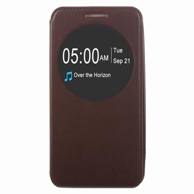 5.5 Inch Crazy Horse structuur lederen hoesje met houder & opbergruimte voor pinpassen & Gesprek venster Window voor Asus Zenfone 2 / ZE550ML / ZE551M
