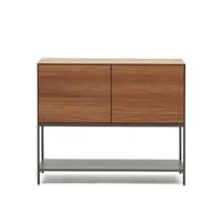 Kave Home Dressoir 'Vedrana' Walnoot, 98cm - thumbnail