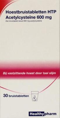 Healthypharm Acetylcysteïne 600mg Bruistabletten 30st
