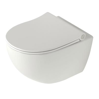 Plieger Zano wandclosetpack, met wandcloset compact randloos diepspoel pressalit