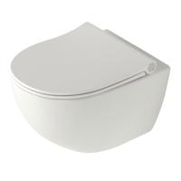 Plieger Zano wandclosetpack, met wandcloset compact randloos diepspoel pressalit - thumbnail