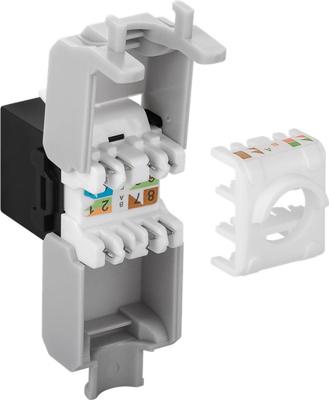 Goobay Goobay 90692 Keystone Modul RJ45 Kupplung CAT6 A Verbinder RJ 45 Stecker Schwarz RJ45-inbouwmodule Keystone CAT 6A 1 stuk(s) Goobay Goobay 90692 Keystone Modul RJ45 Kupplung CAT6 A Verbinder RJ 45 Stecker Schwarz RJ45-inbouwmodule Keystone CAT 6A 1 stuk(s)