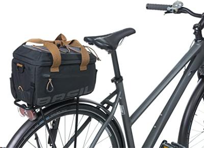 Basil miles trunkbag - bagagedragertas - unisex - fietsen - zwart - thumbnail