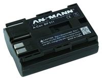 Ansmann A-Can BP 511 Camera-accu Vervangt originele accu BP-511 7.4 V 1400 mAh - thumbnail