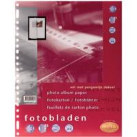 Interieur Multo fotobladen A4 23-gaats met dekvel wit 20 vel - thumbnail