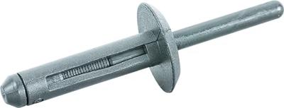KS Tools 1509652 Reserveklinknagels verpakking van 10 stuks, 17,2 x 6,6 mm