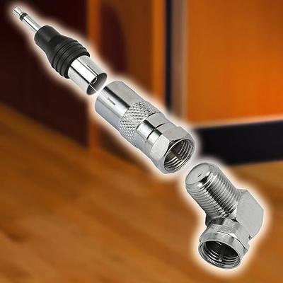 Hama SAT-adapter, F-stekker - coax-koppeling TV accessoire