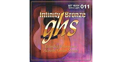 GHS IB20X Infinity Bronze extra light snarenset western gitaar