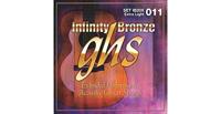GHS IB20X Infinity Bronze extra light snarenset western gitaar - thumbnail