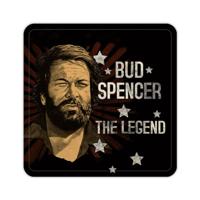 Bud Spencer Tin coasters The Legend 10 x 10 cm - thumbnail