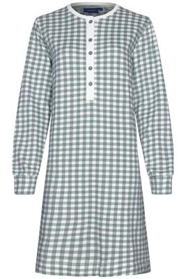 Warm groen ruiten nachthemd