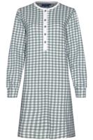 Warm groen ruiten nachthemd - thumbnail