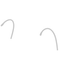 Sennheiser Earhook Transpar, 10 PCS. voor Sennheiser Headmic - thumbnail