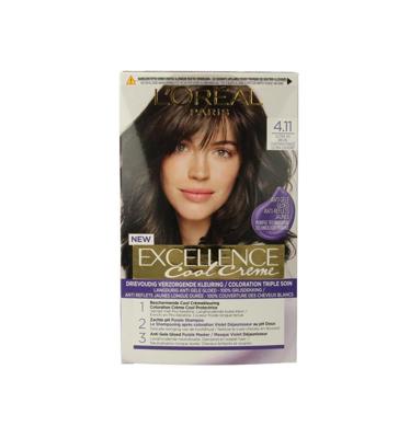 Excellence Cool creme 4.11 ultra asbruin 1 Stuks Excellence Cool creme 4.11 ultra asbruin 1 Stuks