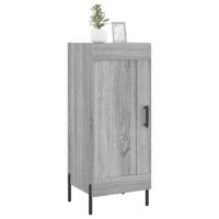 Dressoir 34,5x34x90 cm bewerkt hout grijs sonoma eikenkleurig - thumbnail