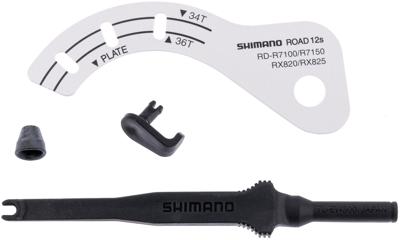 SHIMANO achterderailleur "grx di2 rd-r825" rear derail.shim. grx di2 rd-r825 black