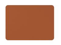 Mesapiu Placemat lederlook - Rechthoek - Caramel - Set van 6 - thumbnail