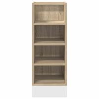 Onderkast Riga 30x44,5x81,5 cm bewerkt hout sonoma eikenkleurig - thumbnail