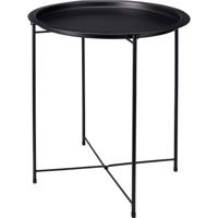 Bijzettafel zwart ø47xh50cm - thumbnail