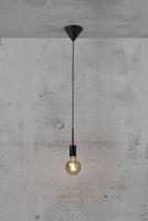 Kleine zwarte hanglamp met e27 fitting Nordlux Paco - thumbnail