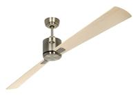 CasaFan ECO NEO III 180-4 MA-AH/BU WiFi Flügel Ahorn/Buche Plafondventilator 28 W (Ø x h) 180 cm x 360 mm Antiek-messing Met afstandsbediening, Timer, Met - thumbnail