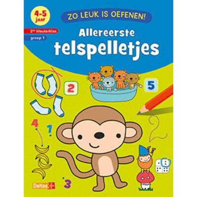 Zo leuk is oefenen. Allereerste telspelletjes 4-5 jaar