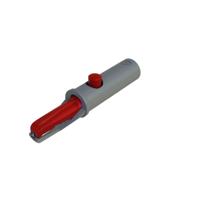 SKS Hirschmann AK 10 Krokodillenklem Zwart Klembereik (max.): 6 mm Lengte: 53 mm 1 stuk(s) - thumbnail