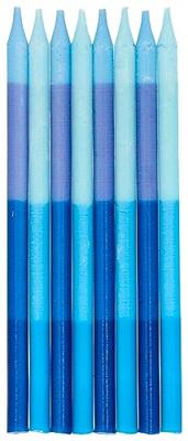 Kaarsen Blauw Shades of Blue 10cm (24st)