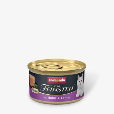 ANIMONDA Vom Feinsten Mousse Chicken and lamb - nat kattenvoer - 85g