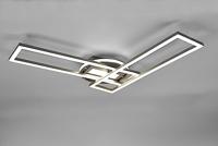Trio Verstelbare led plafondlampTwister goud - R67183107 - thumbnail