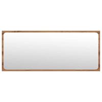 4-delige Badkamermeubelset bewerkt hout artisanaal eikenkleur - thumbnail