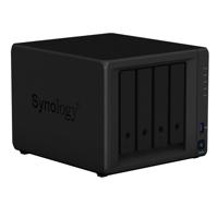 Synology DiskStation DS418 data-opslag-server NAS Mini Tower Ethernet LAN Zwart RTD1296 - thumbnail