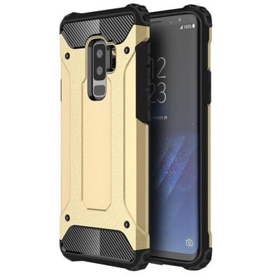 Voor Galaxy S9 PLUS TPU + PC 360 graden bescherming schokbestendige beschermende back cover(Gold)