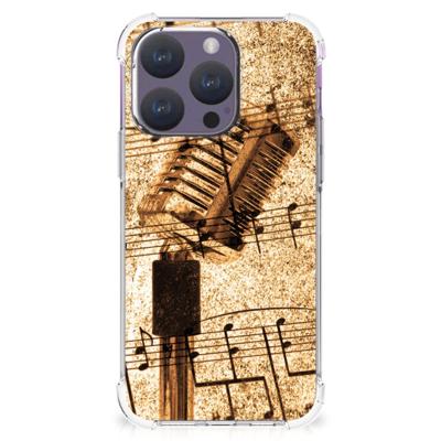 iPhone 15 Pro Anti-shock Hoesje met foto Bladmuziek iPhone 15 Pro Anti-shock Hoesje met foto Bladmuziek