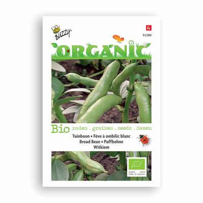 Zaden Organic Tuinbonen Witkiem (BIO) Buzzy - Buzzy Zaden Organic Tuinbonen Witkiem (BIO) Buzzy - Buzzy