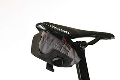 SILCA zadeltas "asymmetrico" saddle bag asymmet. grey/red - thumbnail
