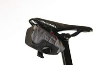 SILCA zadeltas "asymmetrico" saddle bag asymmet. grey/red - thumbnail