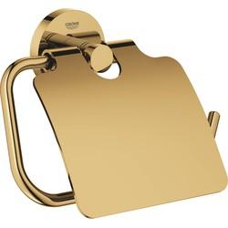 GROHE Essentials closetrolhouder met klep cool sunrise 40367gl1