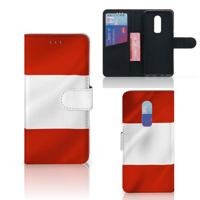 OnePlus 6 Bookstyle Case Oostenrijk - thumbnail