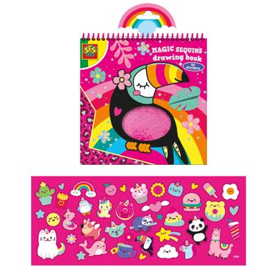 SES Creative Magic pailletten kleurboek