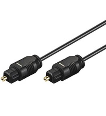 Toslink M/Toslink M - 2.2mm - Fiber optic kabel - 1 meter Toslink M/Toslink M - 2.2mm - Fiber optic kabel - 1 meter