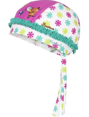 Playshoes zwembandana Muis Bloemen Fuchsia-51 cm
