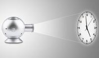 LED projectieklok analoog - thumbnail