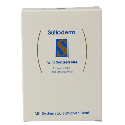 Sulfoderm S teint syndet soap 100 Gram Sulfoderm S teint syndet soap 100 Gram