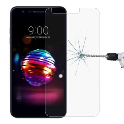 0 26 mm 9H 2.5D getemperd glas Film voor LG K10 (2018)