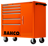 Bahco 40" klassieke C75 gereedschapswagen met 6 lades en opbergkast | 1100 x 986 x 501mm - 1475KXL6C - thumbnail