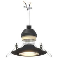 VidaXL Spotje 24 pcs zwart 9 x 9 x 2.5 cm metaal - thumbnail