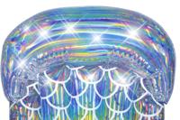 Bestway Luchtmatras Opblaasbare Sirene Iridees 193x101 cm Strand en Zwembad 43413 - thumbnail